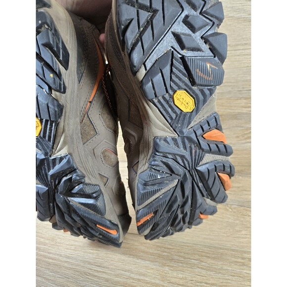 Merrell Dark Earth Moab Low Waterproof Hiking Boots Mens 11 Vibram Soles main image 4